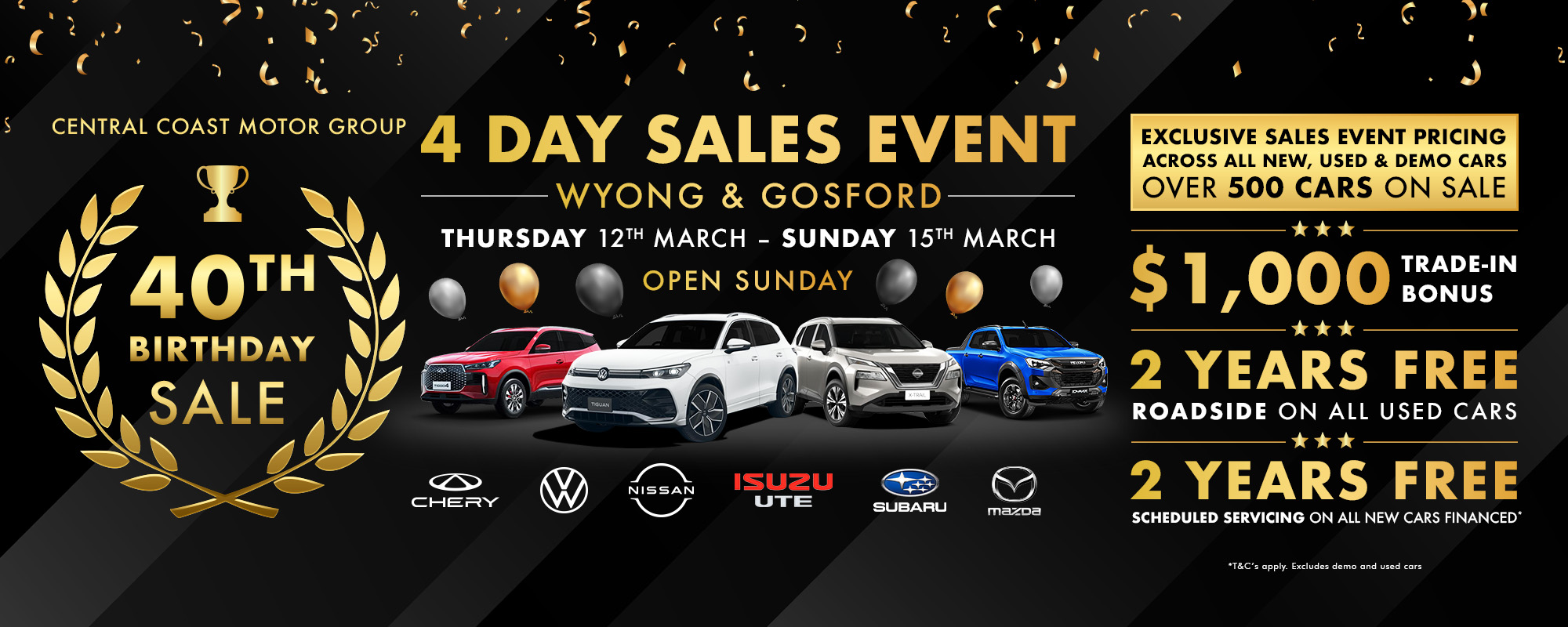 Nissan 40thBirthdaySale Hp